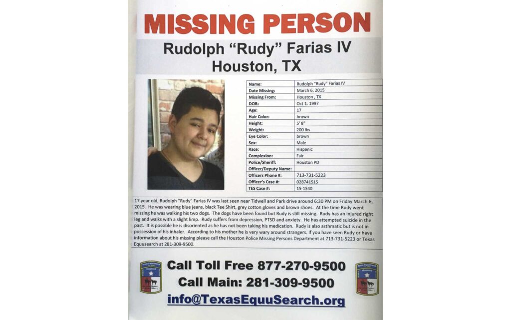 Un hombre de Texas que desapareció cuando era adolescente en 2015 fue encontrado con vida, dicen su familia y la policía
